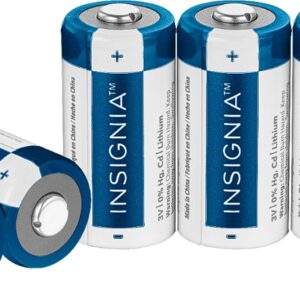 INSIGNIA™ CR123 CR123A 3V Lithium Batteries (6-Pack) NS-CB6123A