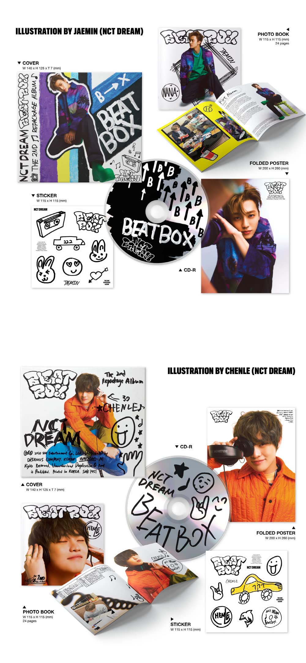 NCT Dream - Beatbox [Digipack ver.] CD (Random ver.)