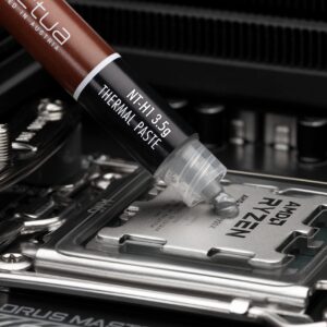 Noctua NT-H1 3.5g AM5 Edition, Pro-Grade Thermal Compound with Thermal Paste Guard for AMD AM5 CPUs (3.5g)