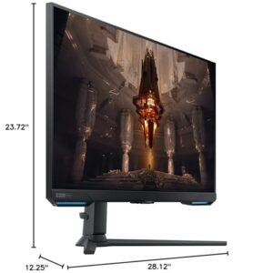 SAMSUNG Odyssey G70B Series 32-Inch 4K UHD Gaming Monitor, IPS Panel, 144Hz, 1ms, HDR 400, G-Sync and FreeSync Premium Pro Compatible, Ultrawide Game View (LS32BG702ENXGO)