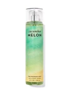 bath & body works cucumber melon fine body fragrance mist 8 fluid ounce (cucumber melon)