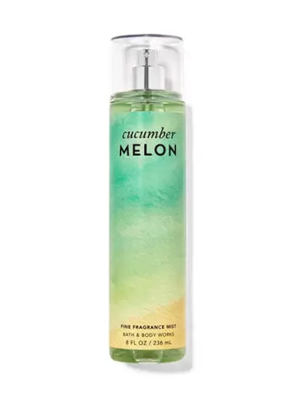 Bath & Body Works Cucumber Melon Fine Body Fragrance Mist 8 Fluid Ounce (Cucumber Melon)