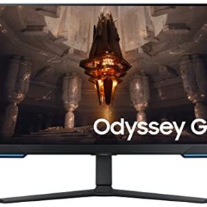 SAMSUNG Odyssey G70B Series 32-Inch 4K UHD Gaming Monitor, IPS Panel, 144Hz, 1ms, HDR 400, G-Sync and FreeSync Premium Pro Compatible, Ultrawide Game View (LS32BG702ENXGO)