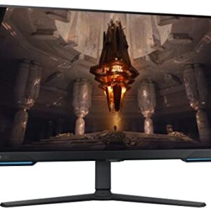 SAMSUNG Odyssey G70B Series 32-Inch 4K UHD Gaming Monitor, IPS Panel, 144Hz, 1ms, HDR 400, G-Sync and FreeSync Premium Pro Compatible, Ultrawide Game View (LS32BG702ENXGO)