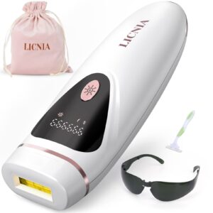 laser hair removal for women and men, at-home ipl hair removal device upgraded to 999,999 flashes painless permanent hair removal, safe and long-lasting results, reducing hair growth on body and face