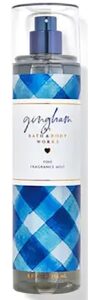 bath & body works bath and body works gingham fine body fragrance mist 8 fluid ounce (gingham), 8 fl oz (pack of 1)