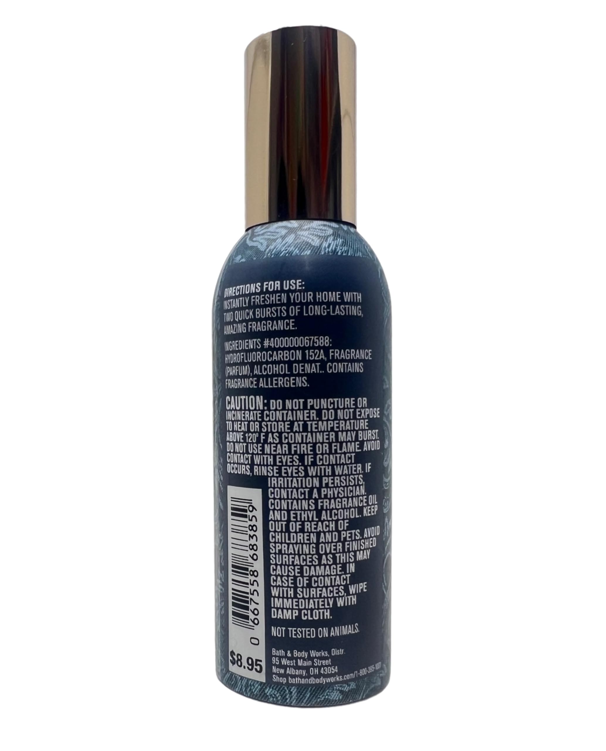 Bath and Body Works Flannel Concentrated Room Spray 2 Pack - 1.5 oz / 42.5 g grey