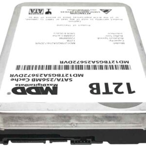 MDD 12TB 7200 RPM 256MB Cache SATA 6.0Gb/s 3.5inch Internal Hard Drive for Surveillance Storage (MD12TBGSA25672DVR) - 3 Years Warranty