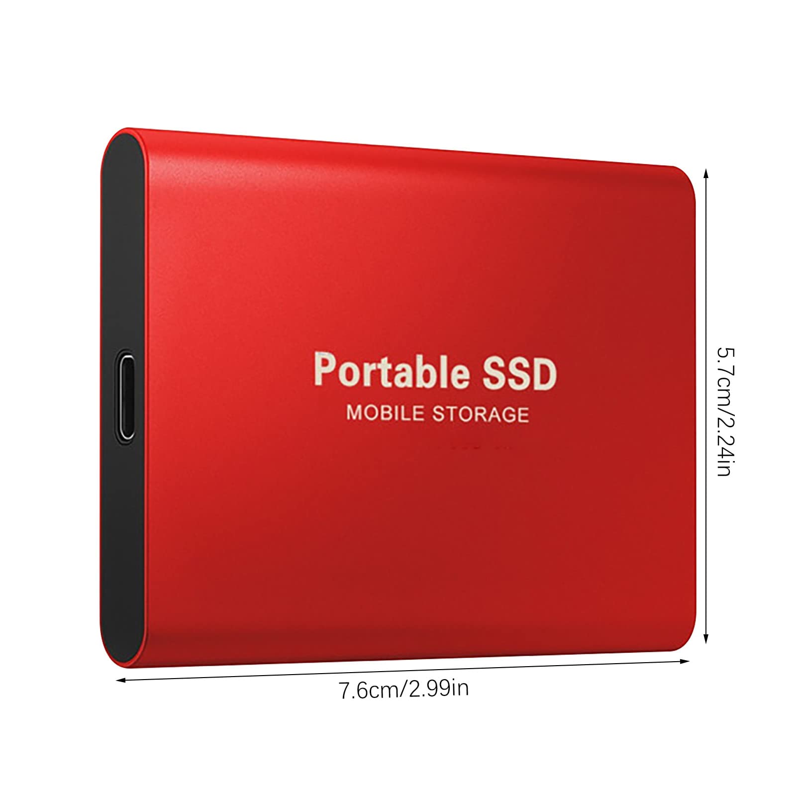 #8b0788 Ultra Speed External Ssd Portable & Large Capability Mobile Solid State Drive for Laptops Desktop