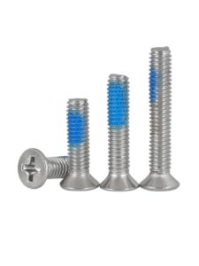 (50pcs) 304 stainless steel cross head dispense anti-dislodging bolts for electrical parts processing etc. m1.6x4mm