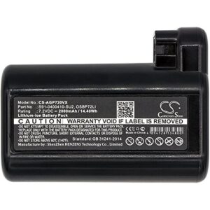 HGUIM 2000mAh/14.40Wh Replacement Battery for OSBP72LI25 ERV7210TG, PI81-45WN, PI91-5BSM, PI91-5MBM, PI91-5SGM, PI91-5SSM, PI92-4ANM, PI92-4STN, Pure i9, Pure PI91, RX9-2-4STN