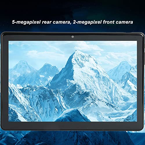 Tablet PC, 10.1 Inch Tablet for Android9.0 RAM 4GB ROM 64GB 100‑240V Dual Cameras for Study US Plug