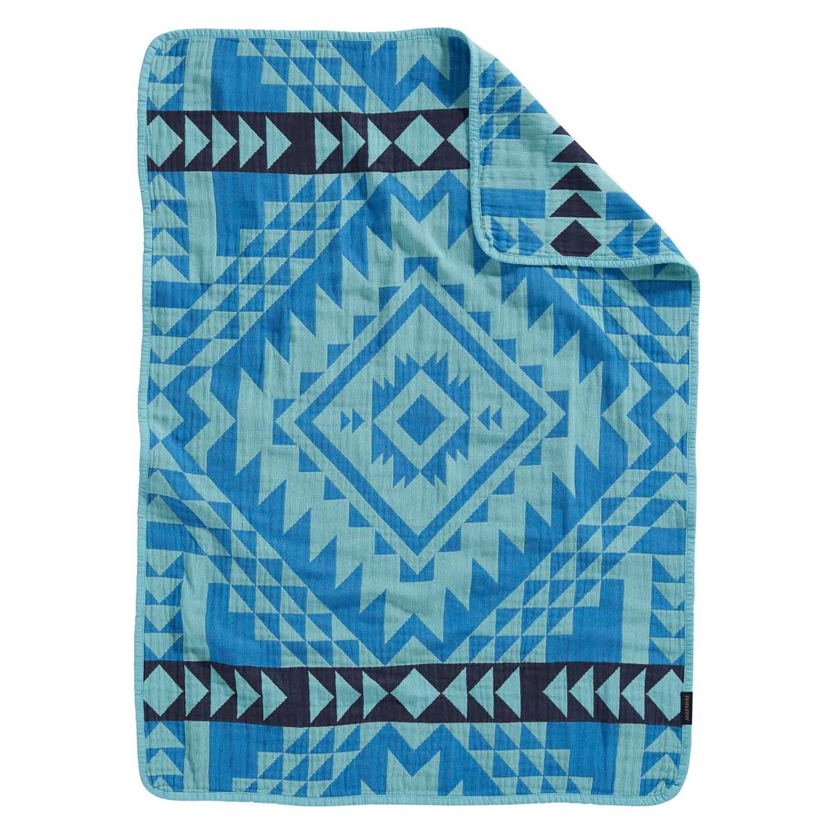 Pendleton Cotton Woven Baby Blanket Smith Rock Ocean