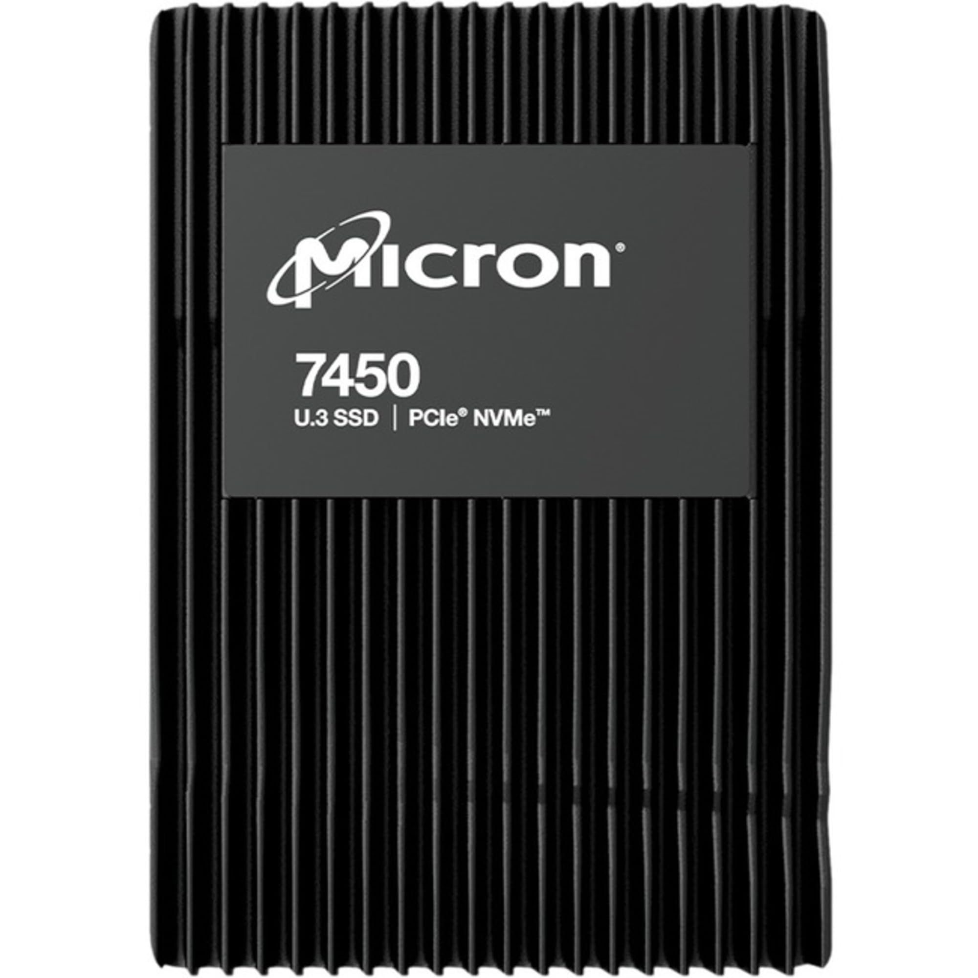 Micron 960 GB Solid State Drive - 2.5 Internal - U.3 [PCI Express NVMe 4.0] - Read Intensive - TAA Compliant