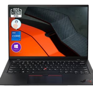 Lenovo ThinkPad X1 Carbon Gen 9 Ultrabook Business Laptop,14.0" FHD IPS 400 nits, i7-1185G7, Windows 10 Pro, 32GB RAM, 1TB PCIe SSD, USB-C, Backlit Keyboard, Fingerprint Reader, TDU