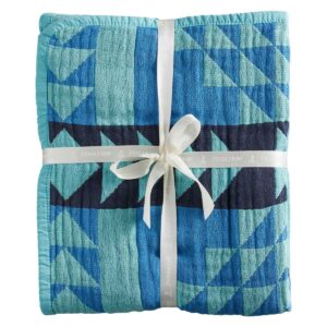 pendleton cotton woven baby blanket smith rock ocean