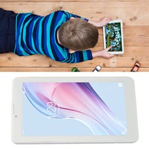 Tablet PC, Kids Tablet 7in IPS High Definition Large Screen Dual Camera 5GWIFI Dual Band 100240V for School (US Plug)