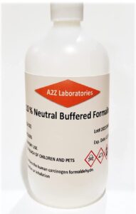 a2z lab / 10% neutral buffered formalin / 32 oz/high purity / 1l / 1000 ml/hdpe bottle/made in usa/same day ship