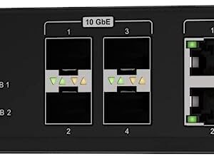 QNAP QuCPE-3034-C3758R-16G-US Network Virtualization Premises Equipment with an Intel® Atom Eight-core Processor, Suitable for deploying Virtual Networks in Multiple Edge Offices (Diskless)