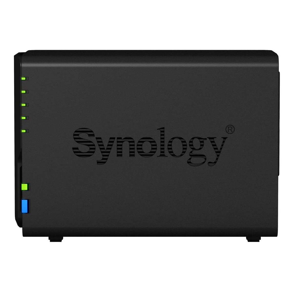 Synology DiskStation DS220+ NAS Server with Celeron 2.0GHz CPU, 6GB Memory, 8TB SSD Storage, 2 x 1GbE LAN Ports, DSM Operating System