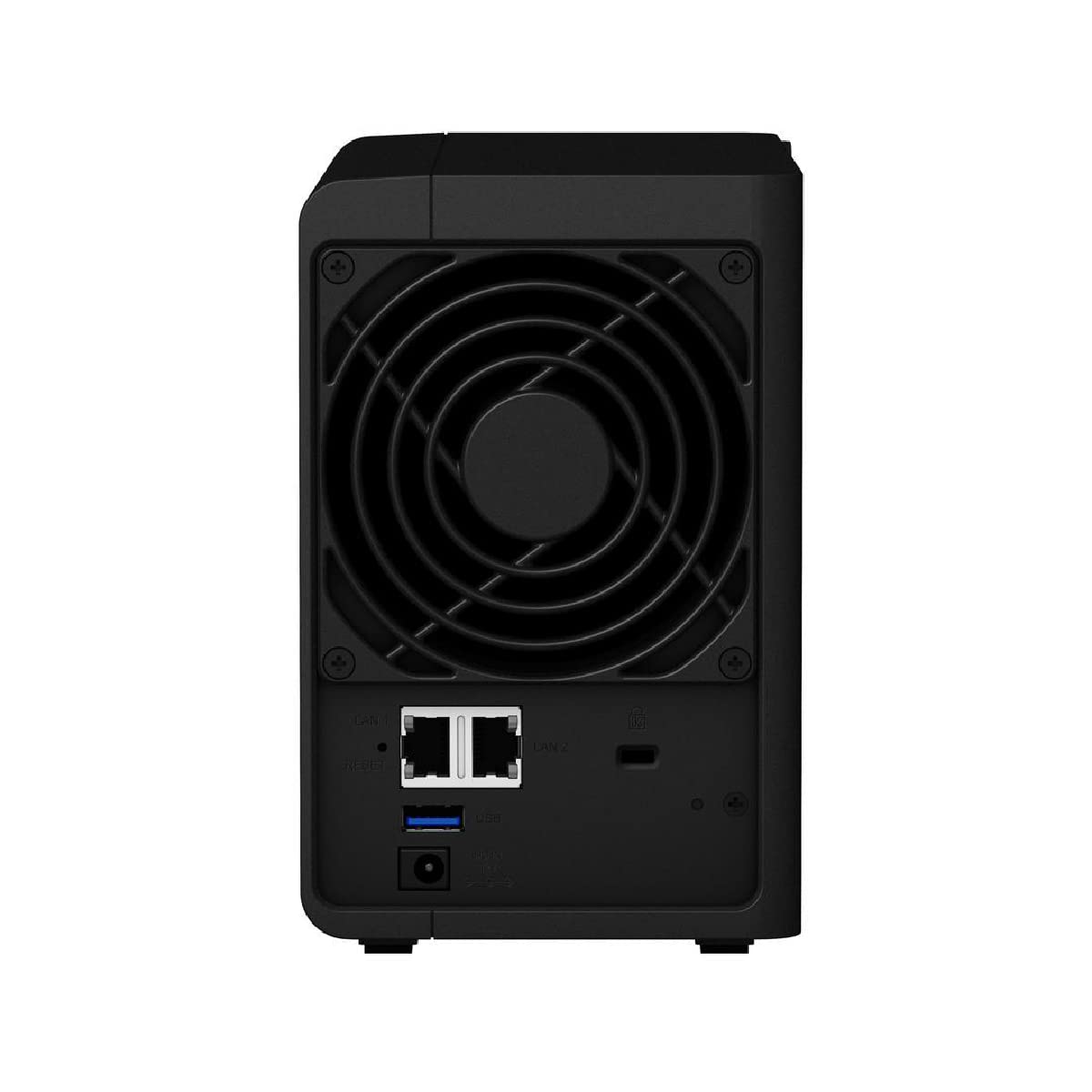 Synology DiskStation DS220+ NAS Server with Celeron 2.0GHz CPU, 6GB Memory, 8TB SSD Storage, 2 x 1GbE LAN Ports, DSM Operating System