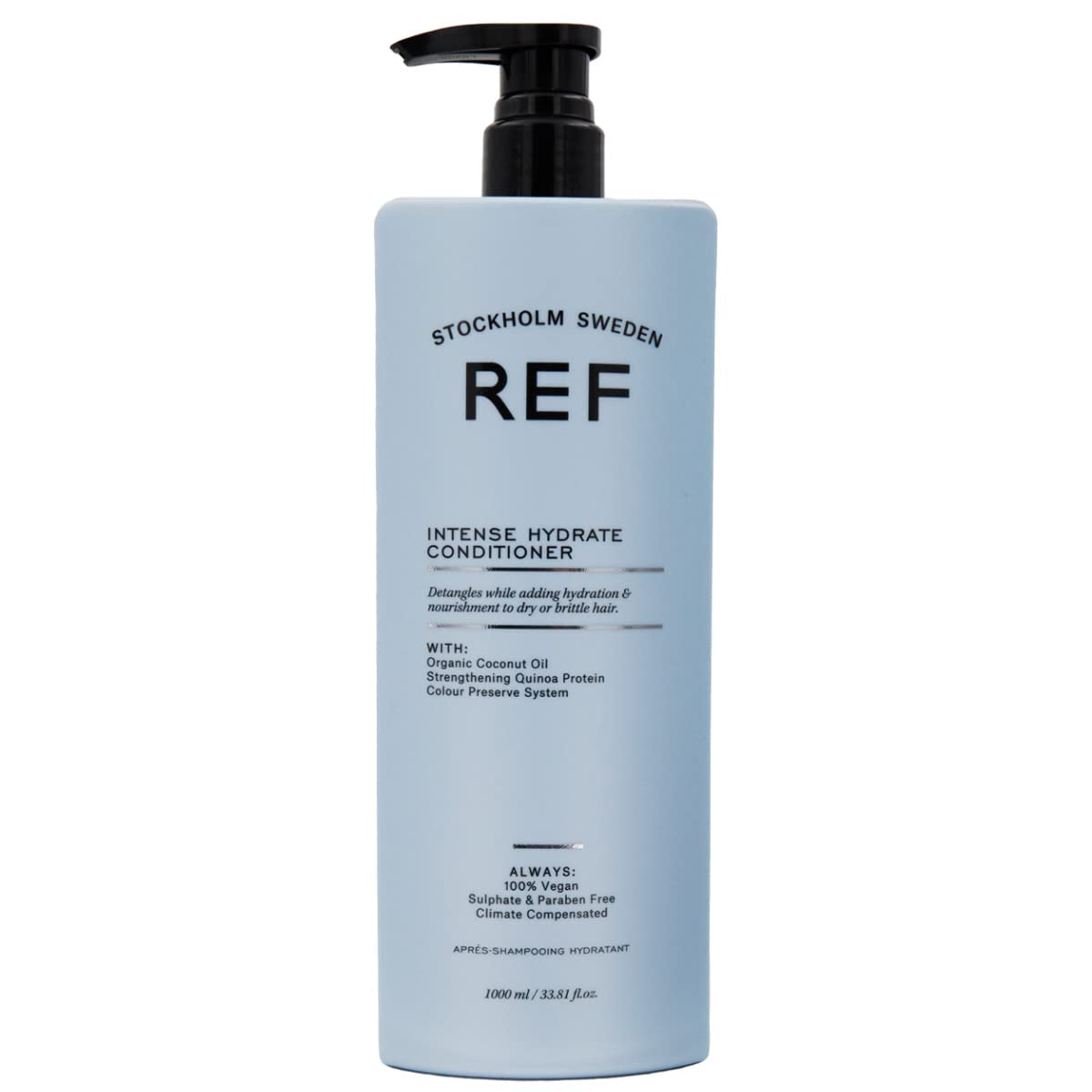 Ref Intense Hydrate Conditioner 1000ml Conditioner with natural extracts specially selected to protect, strengthen and moisturize the hair while protecting hair color