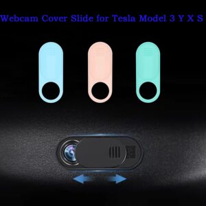 Amavoler Camera Privacy Cover Fit for Tesla Model 3/Y, Also for MacBook, iMac, Laptop, Desktop, Pc, iPad, iPhone, Smartphone Protect.