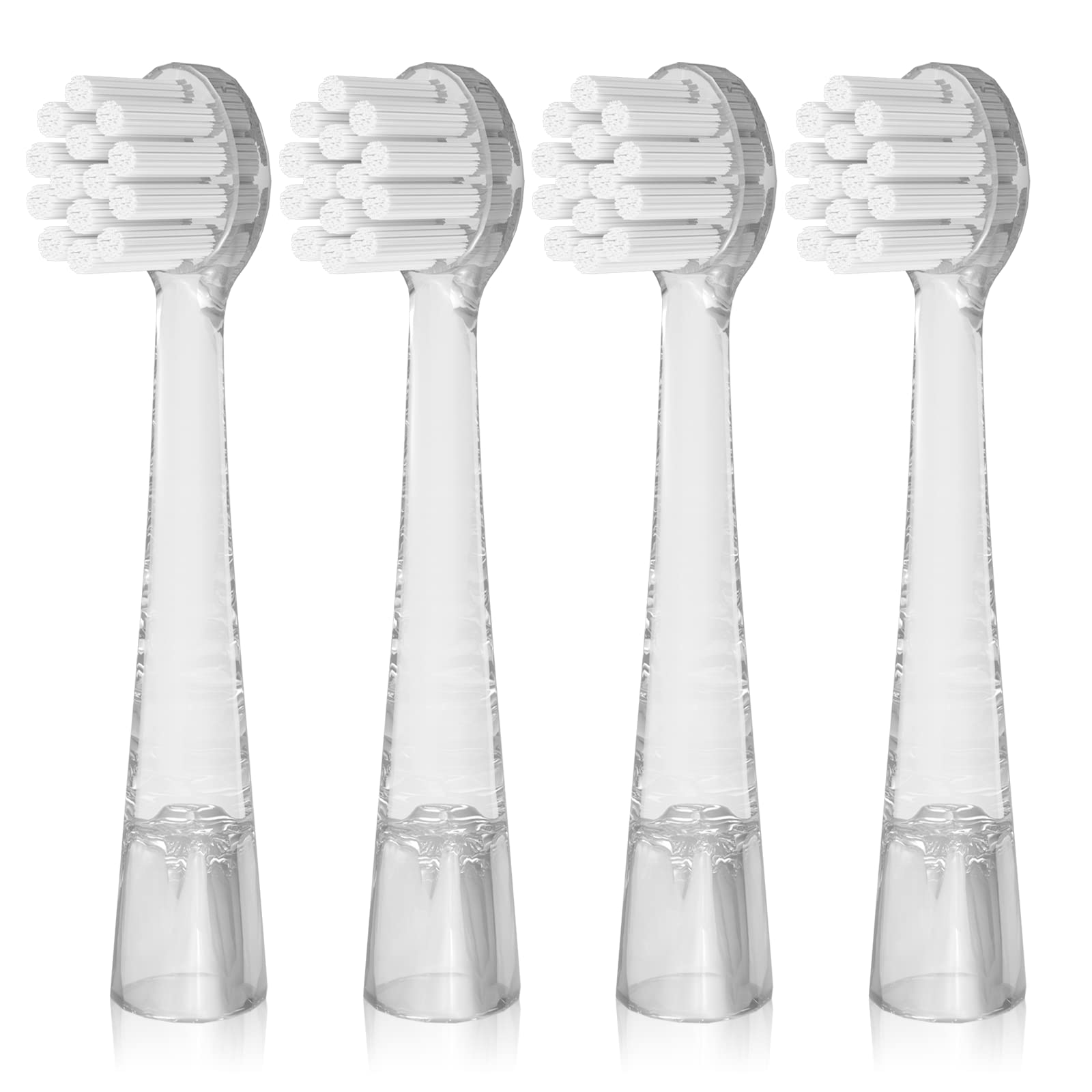 Compatible with Papablic Electric Toothbrush Replacement Brush Heads,for Papablic BabyHandy & Toddler Sonic Electric Toothbrushes (18-36 Months)