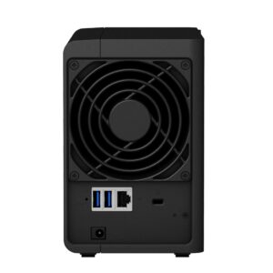 Synology DiskStation DS218 NAS Server with RTD1296 1.4GHz CPU, 2GB Memory, 8TB HDD Storage, 1 x 1GbE LAN Port, DSM Operating System