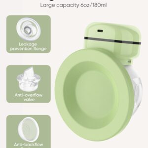 bonoch Wearable Breast Pump Hands Free, Electric Breast Pump, Portable Breast Pump, Dust Covers, Nipple Ruler, 3Modes&9Levels, Food Grade Silicone, 120min Battery, USB C Port, 19+22+26mm Flanges