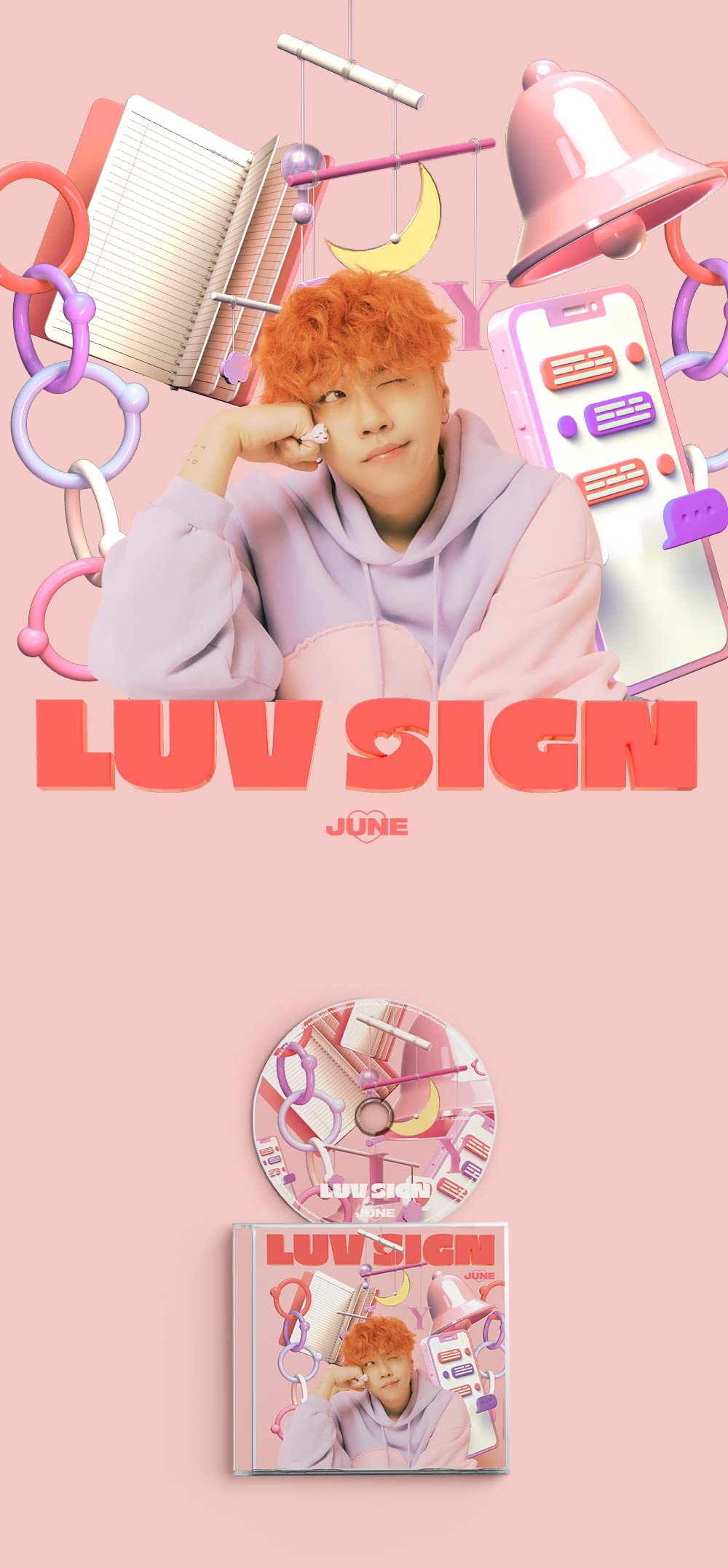 June - EP LUV Sign CD