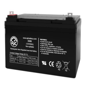 ajc battery compatible with duracell ultra 12v 35ah 12v 35ah sealed lead acid battery