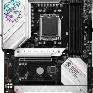 MSI MPG B650 Edge WiFi Gaming Motherboard (AMD Ryzen 9000/8000/7000 Series Processors, AM5, ATX, DDR5, PCIe 4.0, M.2, SATA 6Gb/s, USB 3.2 Gen 2, HDMI/DP, Wi-Fi 6E, Bluetooth 5.3, ATX)