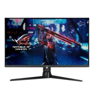 ASUS ROG Strix 32” 1440P Gaming Monitor (XG32AQ) - QHD (2560 x 1440), Fast IPS, 175Hz (OC), 1ms, G-SYNC compatible, Variable Overdrive, Eye Care, DisplayHDR 600, DisplayPort, HDMI, USB, 96% DCI-P3