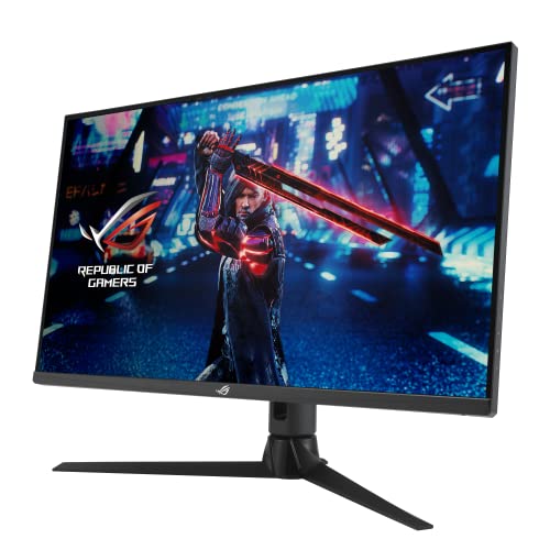 ASUS ROG Strix 32” 1440P Gaming Monitor (XG32AQ) - QHD (2560 x 1440), Fast IPS, 175Hz (OC), 1ms, G-SYNC compatible, Variable Overdrive, Eye Care, DisplayHDR 600, DisplayPort, HDMI, USB, 96% DCI-P3