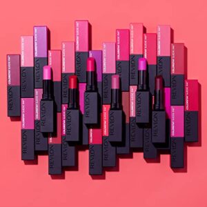 REVLON Lipstick, ColorStay Suede Ink, Built-in Primer, Infused with Vitamin E, Waterproof, Smudge-proof, Matte Color, 002 No Rules, 0.09 oz.