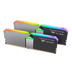 thermaltake toughram xg rgb d5 32gb (2x16gb) ddr5 6000mt/s c36 memory, 16 leds, rg33d516gx2-6000c36b