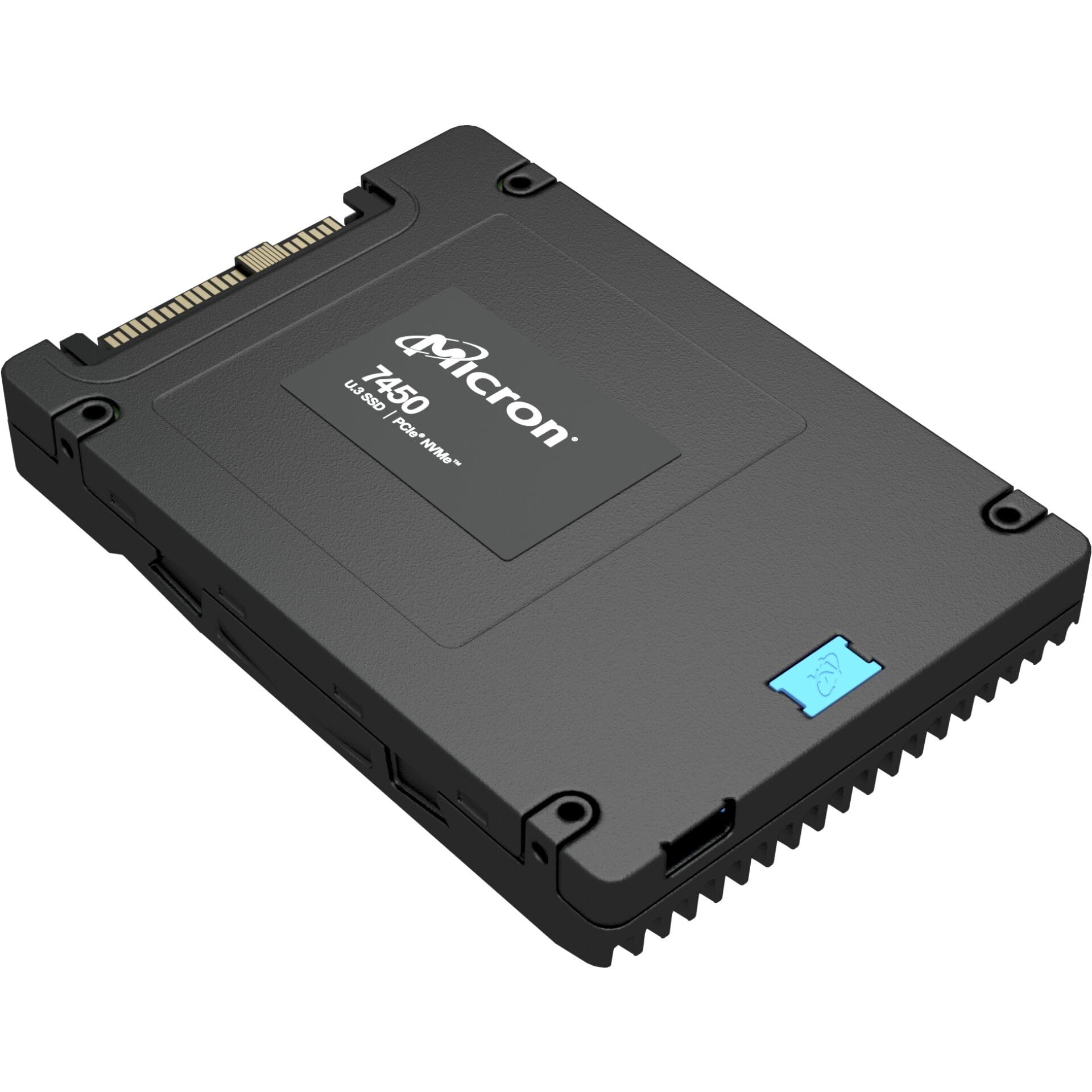 Micron PRO 7450 PRO 15.36 TB Solid State Drive - 2.5 Internal - U.3 [PCI Express NVMe 4.0 x4] - Read Intensive