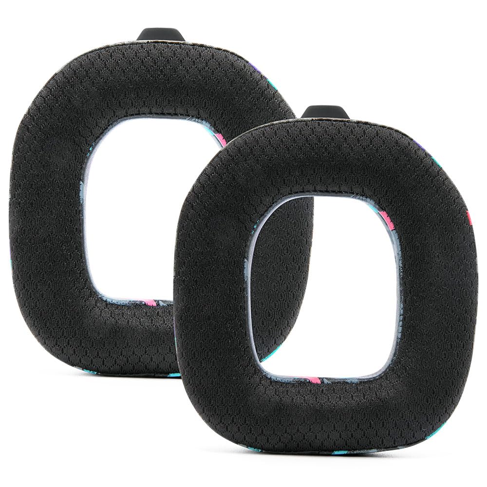 A50 WC Freeze A50 - Cooling Gel Replacement Earpads for Astro A50 Gen 4 and Astro A50X Only, Made by Wicked Cushions, Improved Durability, Thickness and Sound Isolation | 90's Black