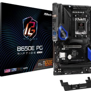 ASRock B650E PG Riptide WiFi AM5 Ryzen 7000 AMD B650 SATA 6Gb/s DDR5 ATX Motherboard