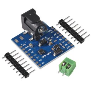 AOICRIE 12pcs DC Power Shield V1.1.0 for WEMOS D1 Mini Shield Development Board DC Power Supply Screen Module