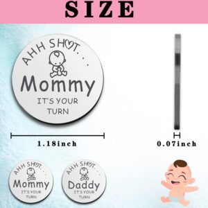 Pregnancy New Pregnant Mom Gifts for First Time Mommy Daddy After Birth Gifts Metal Decision Making Coin New Parents Best Baby Shower New Baby Pregnancy Gifts