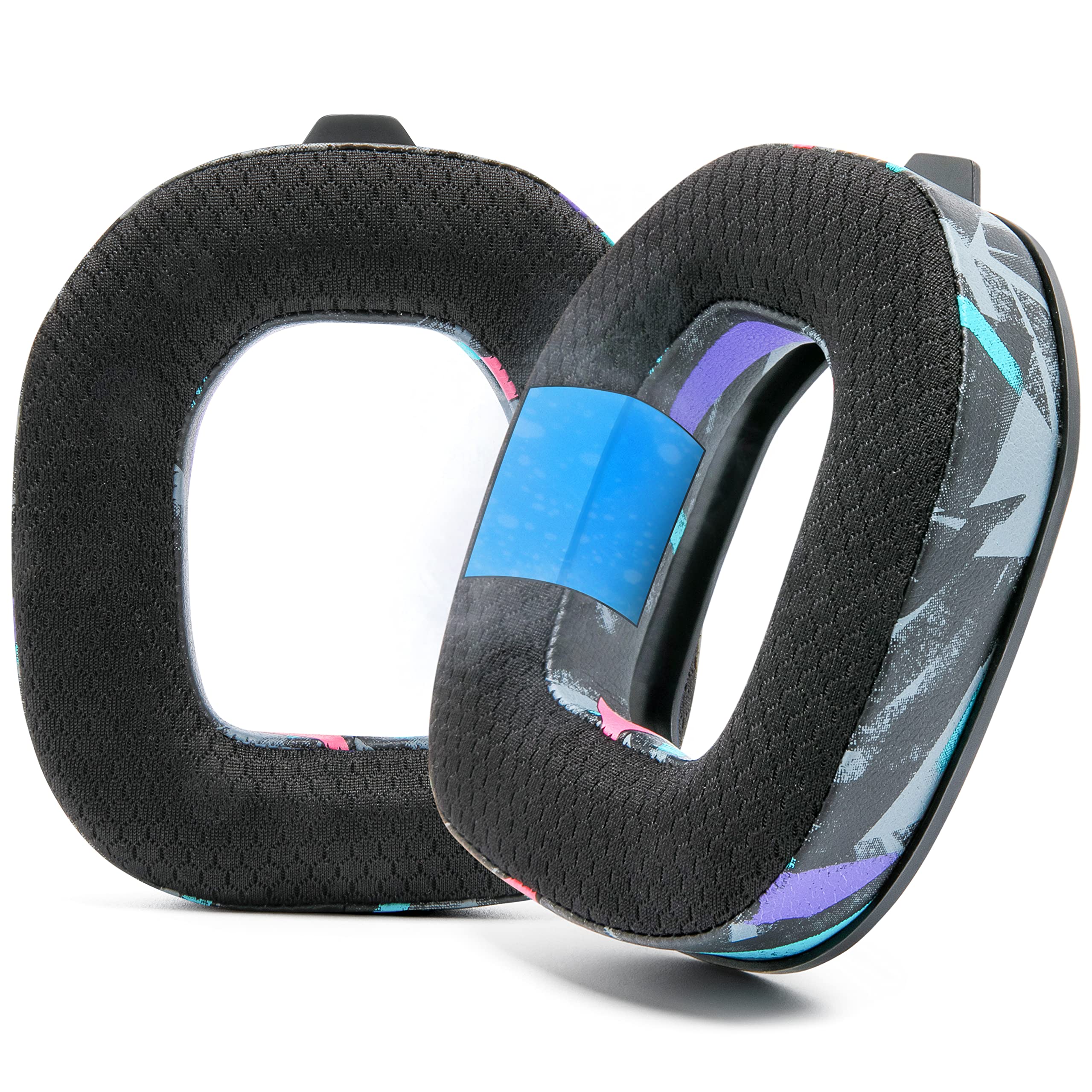 A50 WC Freeze A50 - Cooling Gel Replacement Earpads for Astro A50 Gen 4 and Astro A50X Only, Made by Wicked Cushions, Improved Durability, Thickness and Sound Isolation | 90's Black