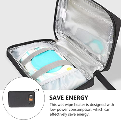 Baby Thermostatic Charging for Newborn Warmer Practical Wipe Wet USB Portable Holder Car Wipes Rechargeable Tissue Infant Heater Change Diaper Travel Dispenser