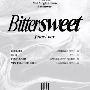 WONHO - 2nd Single Album Bittersweet [Jewel Ver.] (Random ver.)