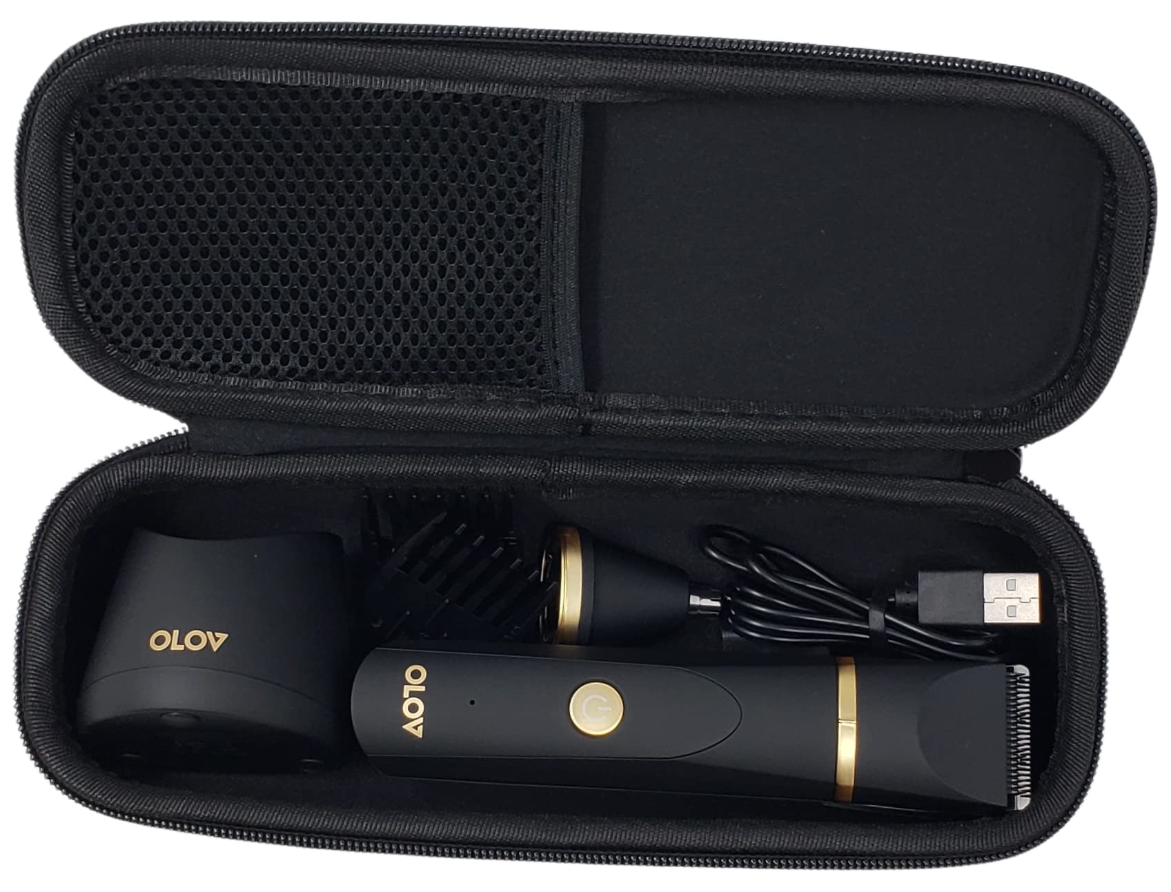 Arber Hard Case for OLOV Electric Groin Hair Trimmer and Accessories