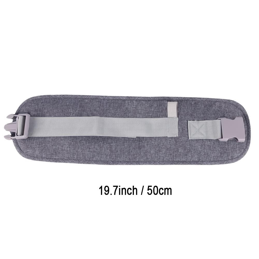 Waistband Extender Extension Belt with Adjustable Strap Buckle for HHOCN Baby Hip Seat Carrier Baby Waist Stool (Dark Grey)