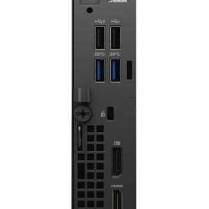 Dell Optiplex 3080 Micro Tower Desktop | Core i3-10100T - 256GB SSD Hard Drive - 16GB RAM | 4 cores @ 3.8 GHz Win 11 Pro Black (Renewed)