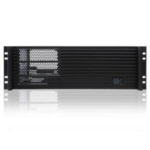 RackChoice 3u Short Depth rackmount Server Chassis Micro ATX/Mini-itx 2x5.25+5x3.5 Bays Support Standard ATX PSU with Either top or Side Cooling