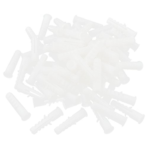 Qtqgoitem Cabinet 6mm Dia Lag Screws Plastic Expansion Nails 100 Pcs (model: 85a 7ce ddd b99 470)